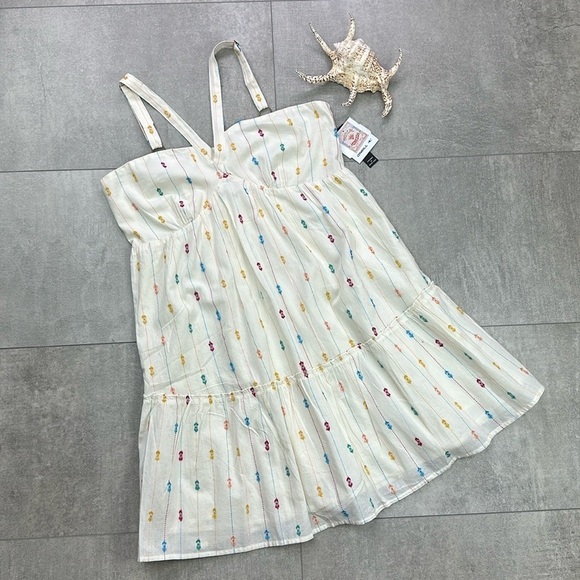 🔆O’Neill🔆 IMARA DRESS VACATION CUTE MINI WHITE - Picture 2 of 15